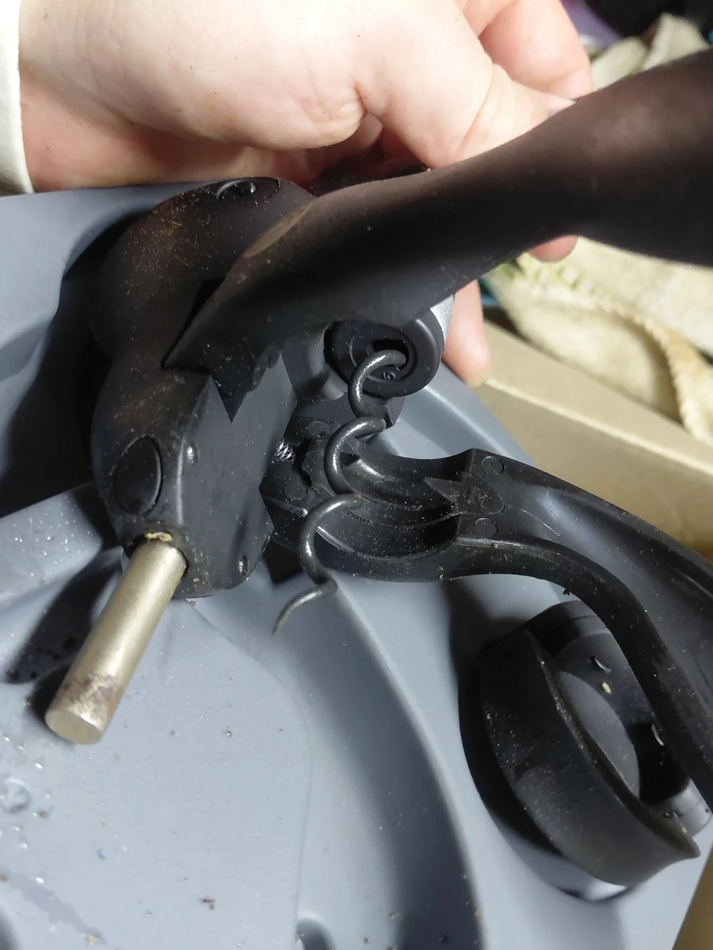 Food Network Classic Lever Corkscrew, a wine opening tool as is- wysiwyg